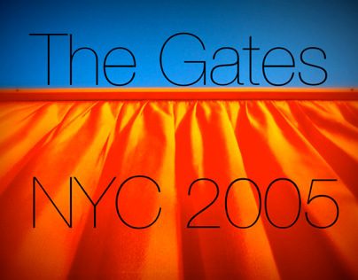The Gates, Central Park, NYC 2005