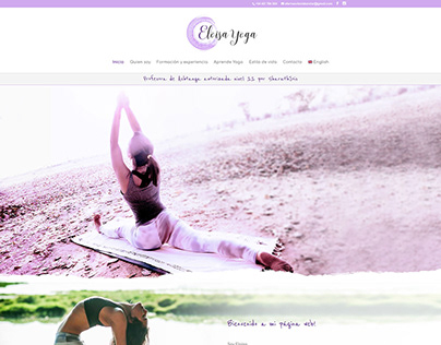 Diseño de Logo + Diseño Web Pro + para Eloisa Yoga