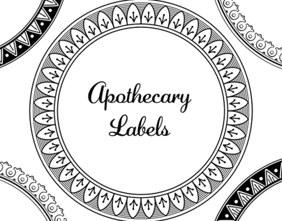 Free Apothecary Labels Kit