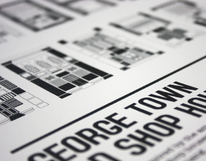 George Town Old Shophouses Typeface