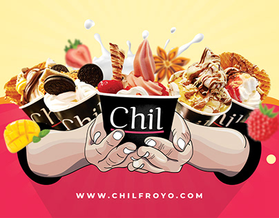 Chil Froyo | Social Media and Landing Page Design