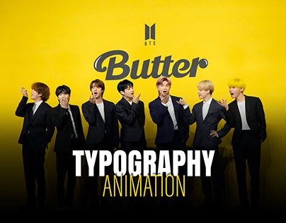 BTS - BUTTER - Animation Typography