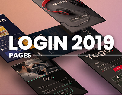 Login Pages | Landing Pages | Mobile Apps