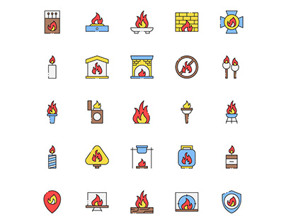 Fire Flame Icons
