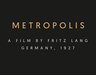 Metropolis - Infographic