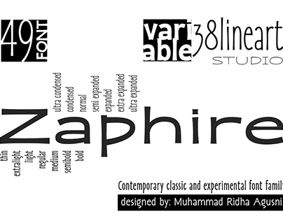 Zaphire Typeface
