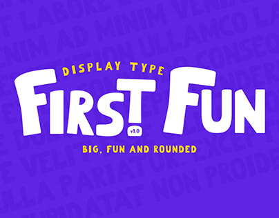 FIRST FUN | Free Font