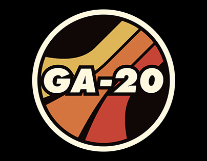GA-20 blues band logo
