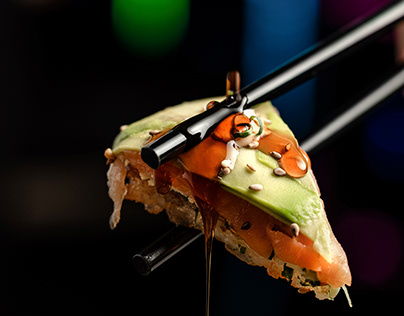Food Photoshoot Sushi Restaurant Lucky Martini