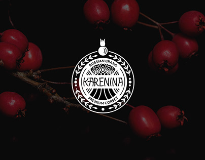 KARENINA /// логотип для бренда корсетов