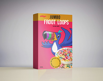Kellog's Froot Loops Packaging