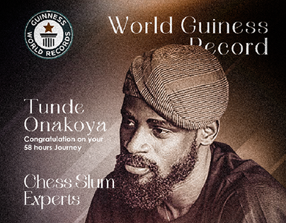 Flyer Design for Tunde Onakoya
Chess Slum Expert