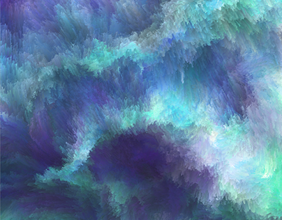Abstract Space Nebula - Digital Artwork