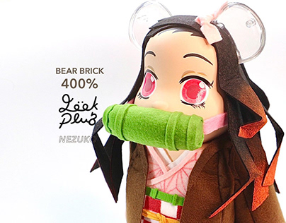 Customize Bear Brick 400% to Nezuko