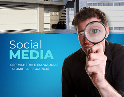 Social Media - Serralheria (Alumiglass)