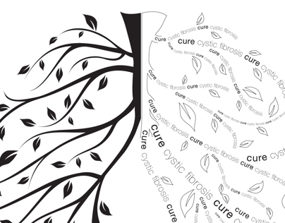 Cure Cystic Fibrosis logo design