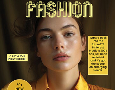 Fashion Mgazine Cover Page