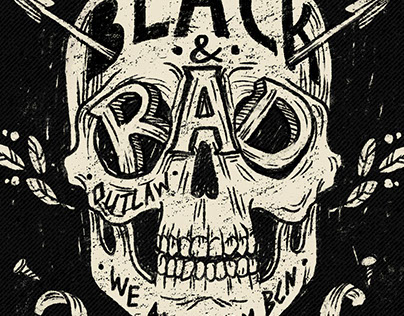 Black and Rad Handlettering, Calligraphy, Logos - 2