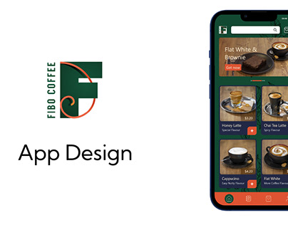 Fibo Coffee Shop App Design