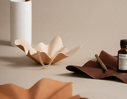 Bloom | Leather tray series