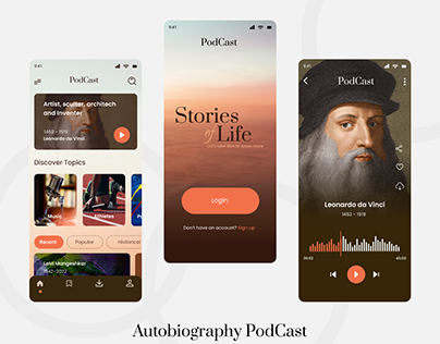 Autobiography PodCast App