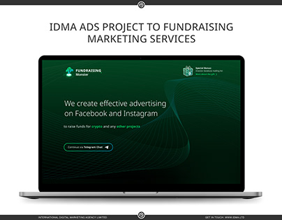IDMA ads project to fundraising marketing services