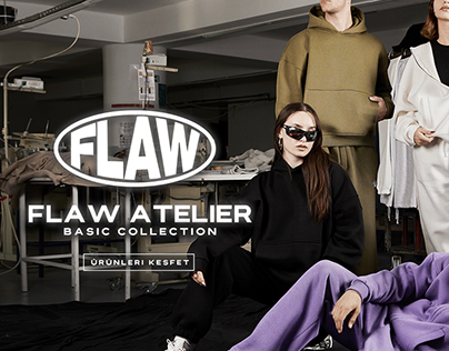 Project thumbnail - FLAW ATELIER | FW23 Banner Design