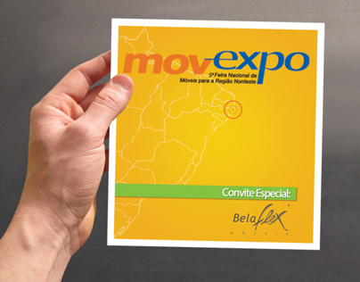MOVEXPO Fair Invitation (Belaflex Móveis)