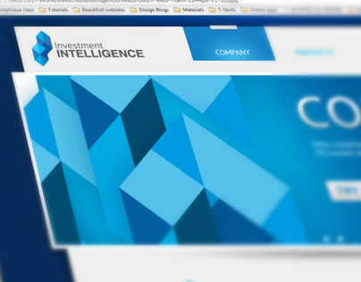 Invest intelligence web site