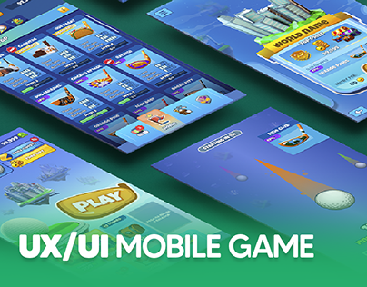 Mini Golf Battle Royale - UX/UI Mobile Game