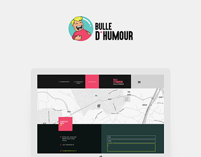 Web Design - Bulle d'Humour