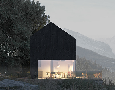 Project thumbnail - Mountain Cabin in Montenegro