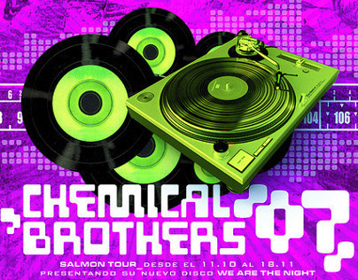 Infographic Chemical Brothers