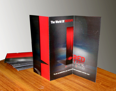 Flyer Design for Red Tape Media Group
