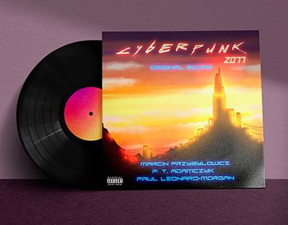 Cyberpunk Original Score - Album Cover
