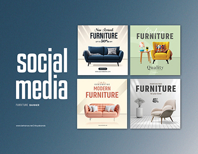 Furniture Social Media Ads | Poster Design