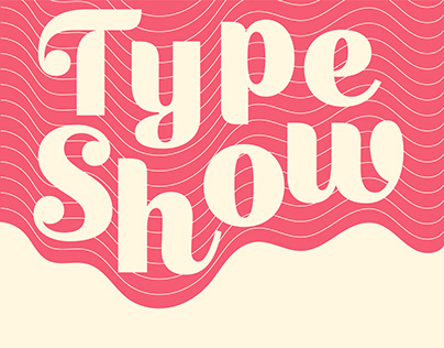 Type Show Poster/Card set