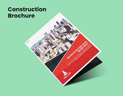 Construction Brochure Template