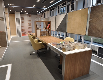 Estima Ceramics showrooms and offices by A&M