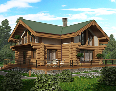 Alpine timber house, 2015