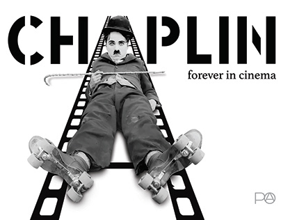 Póster representativo sobre Charles Chaplin