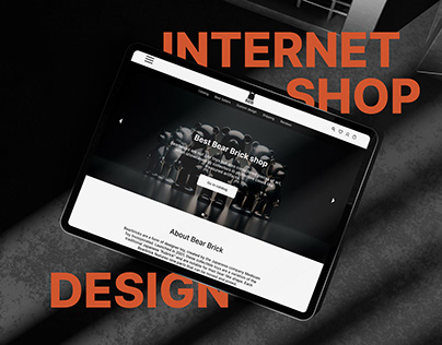 Internet shop UI UX Design