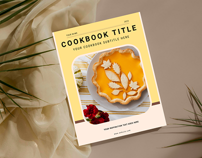 Canva Recipe Book Cookbook Template