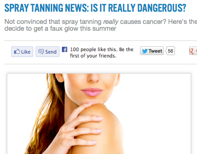 Spray Tanning News: Is it Really Dangerous?