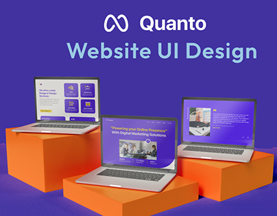 Quanto Website UI Design