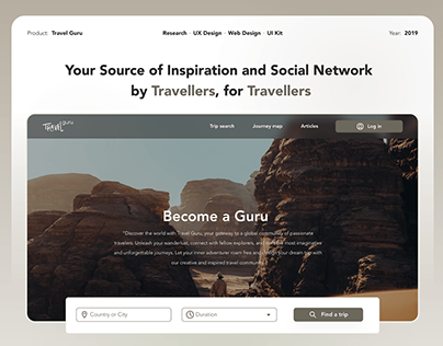 Travel Guru: Your journey, our passion [concept]