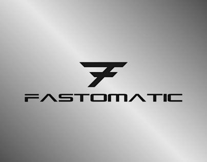 Fastomatic app developer logo concept