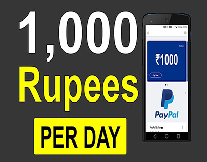 How to earn 1000 rupees in day without