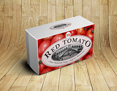 Product Packaging Design - Red Tomato Soap