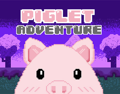 Piglet Adventure | 8-bit Animation